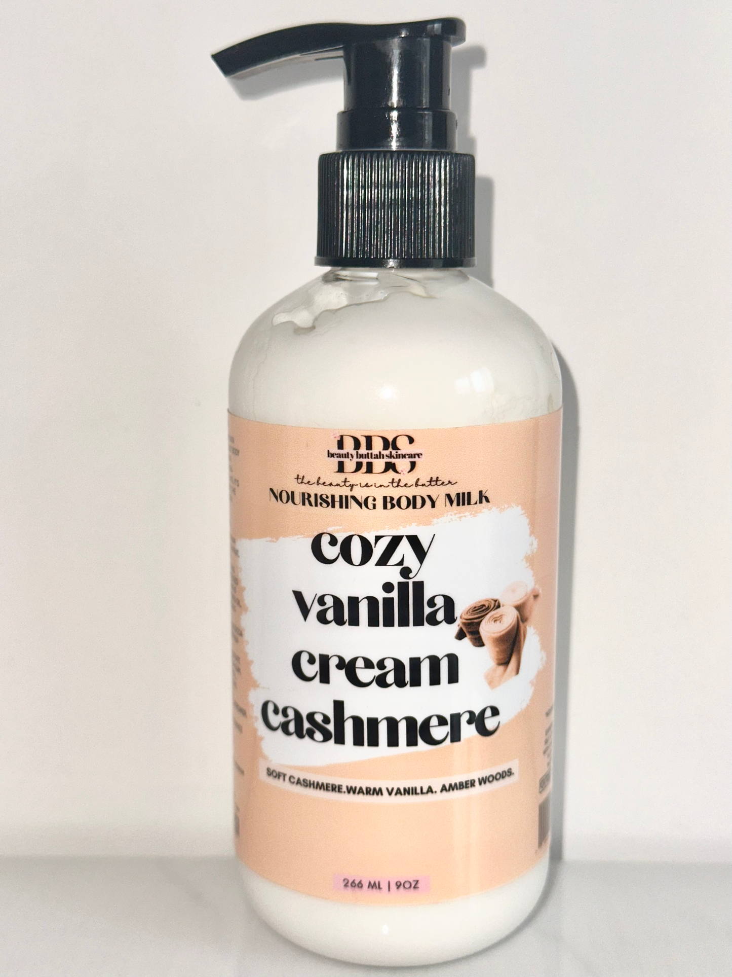 COZY VANILLA CREAM CASHMERE BODY MILK