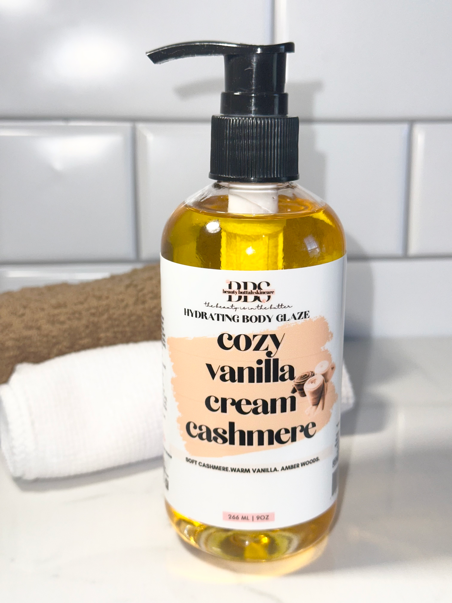 COZY VANILLA CREAM CASHMERE BODY GLAZE