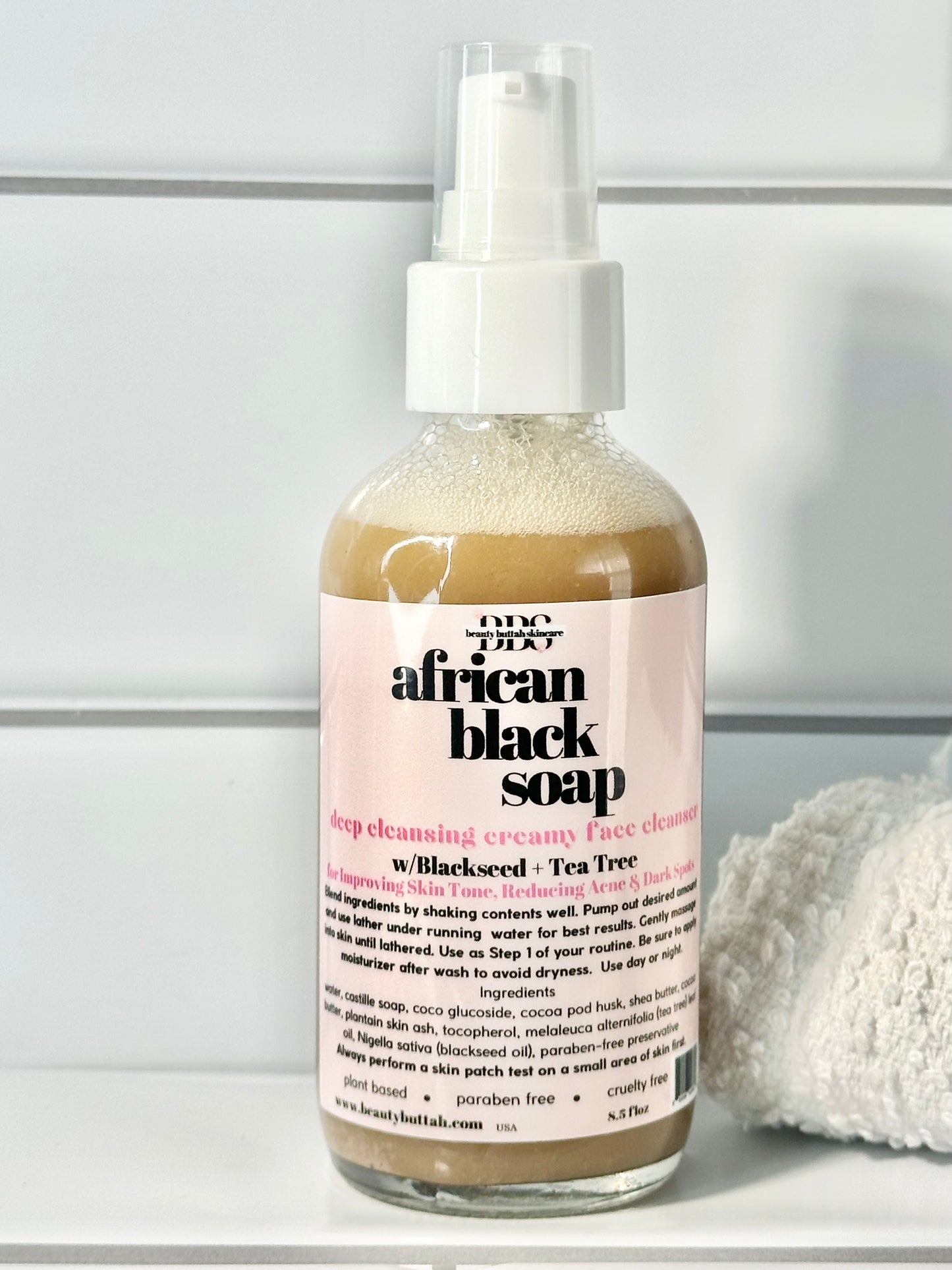 AFRICAN BLACK SP CREAMY FACE CLEANSER