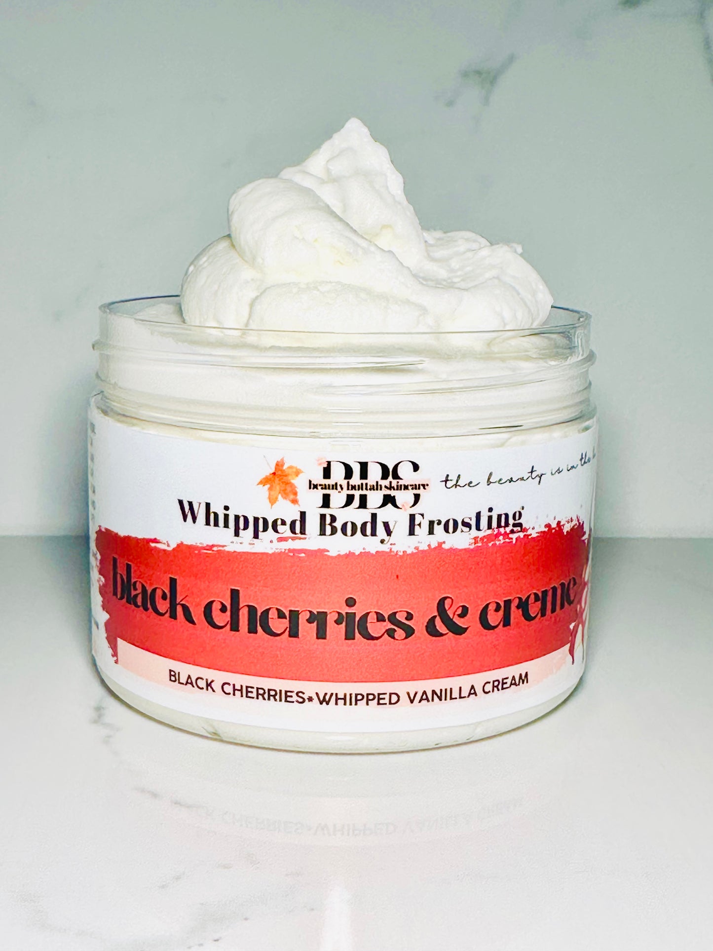 BLACK CHERRIES + CREME WHIPPED BODY FROSTING