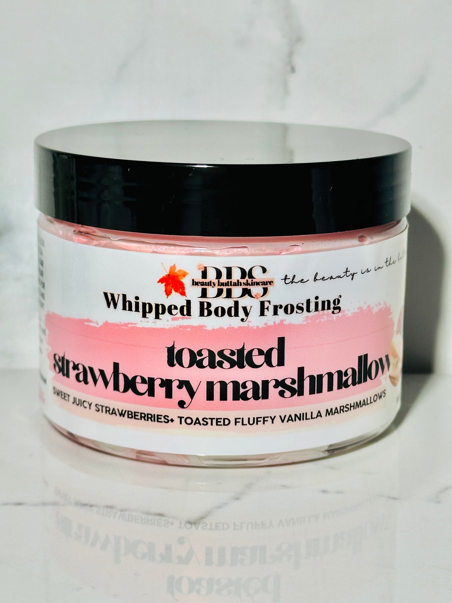 TOASTED STRAWBERRY MARSHMALLOW WHIPPED BODY FROSTING