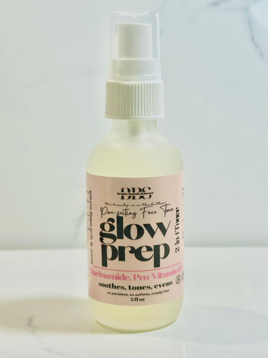 GLOW PREP 2 in 1 TONING + HYDRATION SERUM