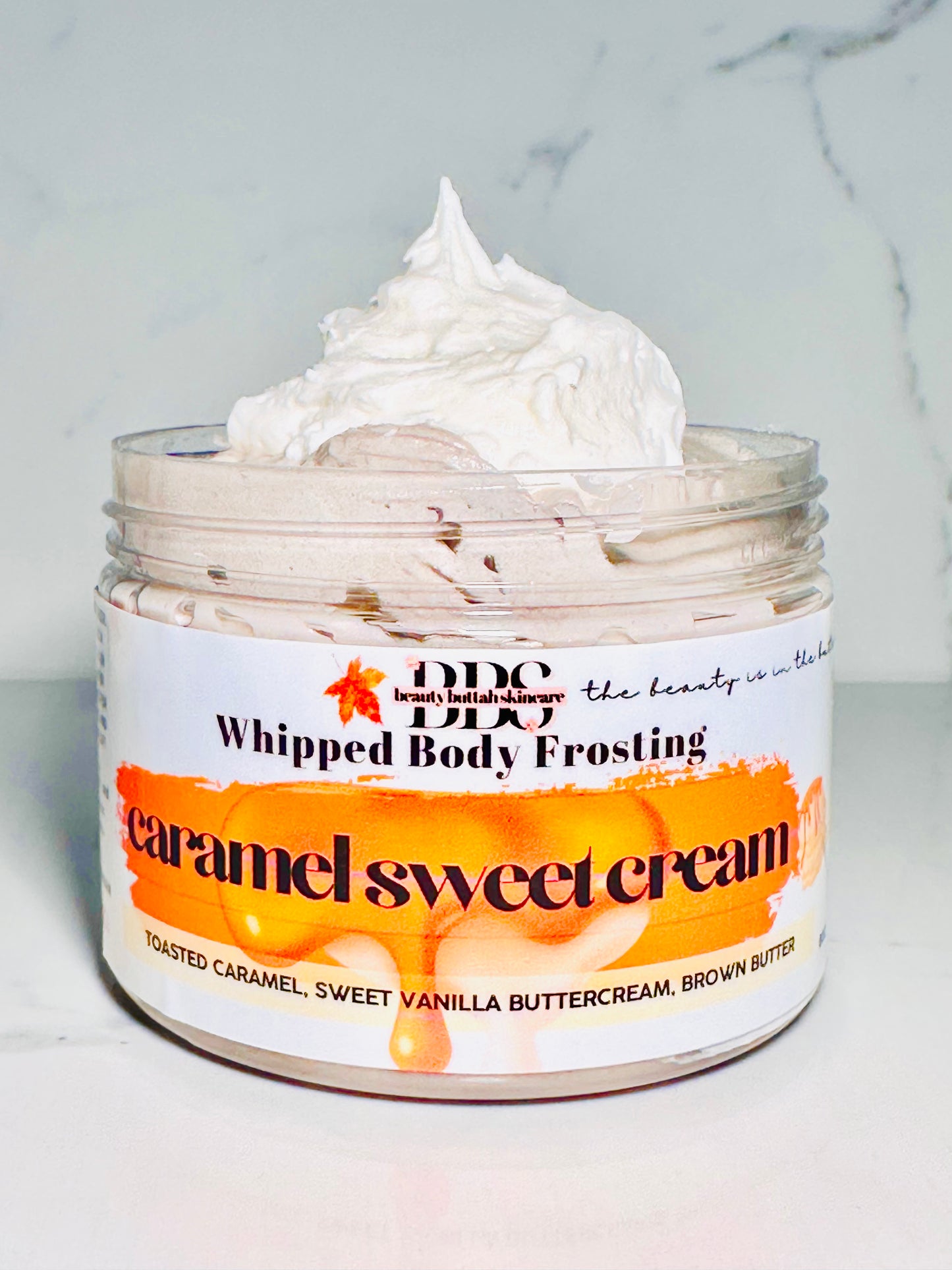 CARAMEL SWEET CREAM WHIPPED BODY FROSTING