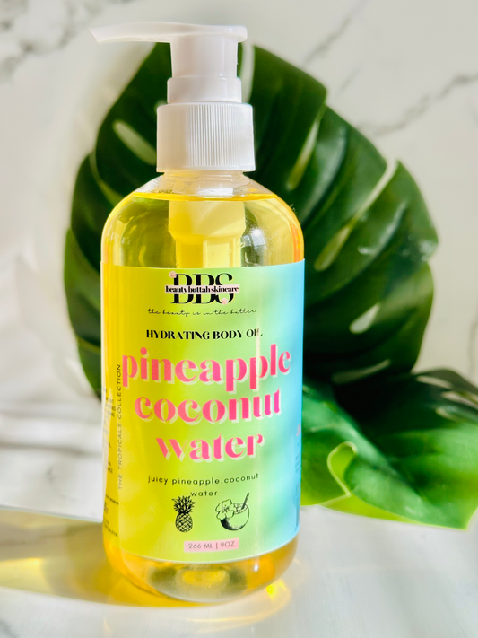PINEAPPLE COCONUT WATER TROPICAL BODY OIL