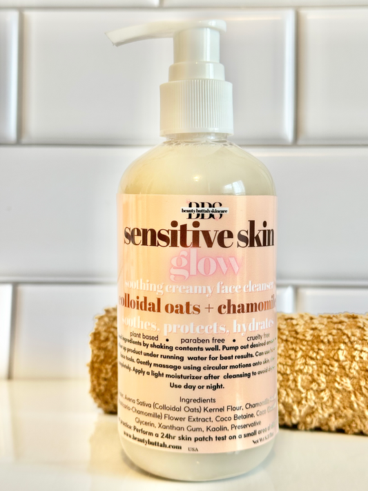 SENSITIVE SKIN GLOW-OATS+ CHAMOMILE BODY CLEANSER