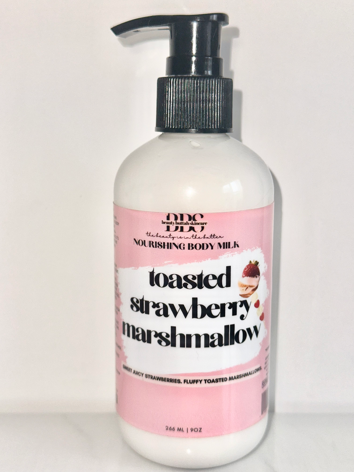 TOASTED STRAWBERRY MARSHMALLOW BODY MILK